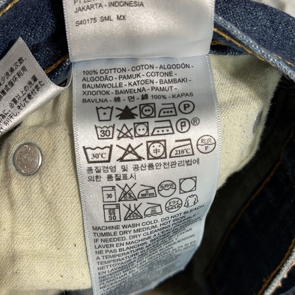 Levi’s Blue Loose Fit 514 Jeans Denim W 38 L 32 - Picture 8 of 9